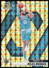 Miles Bridges 2024-25 Panini Mosaic Gold Snakeskin Mosaic #67 /8