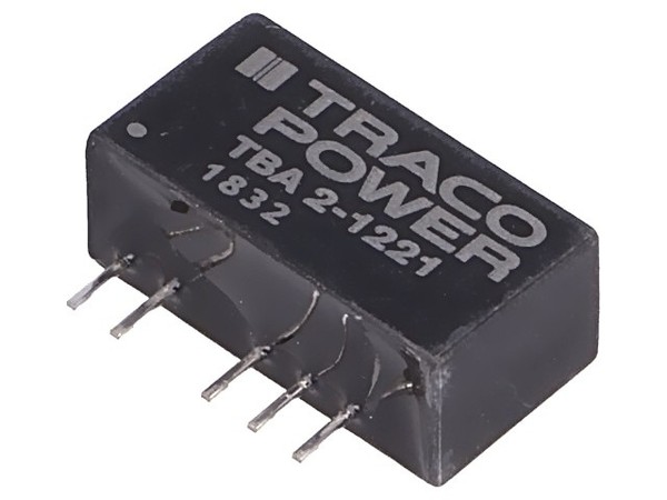 Tba 2-1221 Wandler: Dc/Dc 2W Ueing: 10,8-13,2VDC Uausg: 5VDC Uausg2: -5VDC Traco-image