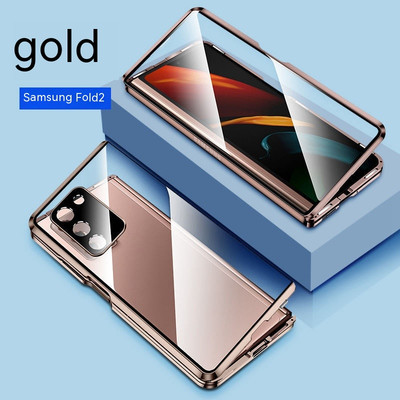 Samsung Galaxy Z Fold 5 / Fold 4 Hülle mit integriertem Displayschutz...