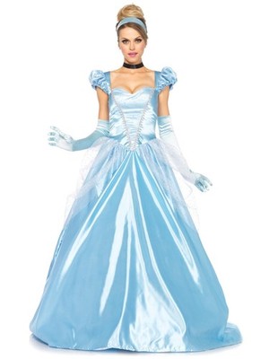 Cinderella Costume Adult Princess Halloween  Medium
