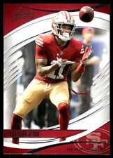 Brandon Aiyuk 2025 Panini Absolute #88 49ers NFL READ FREE SHIPPING AutographDen