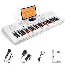 Vangoa VGK611 Electric Keyboard for Beginner, 61 Keys Portable Music Keyboard...