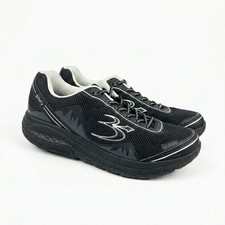 Gravity Defyer Shoes Womens Size 10 Black VersoShock Walking Sneakers Comfort