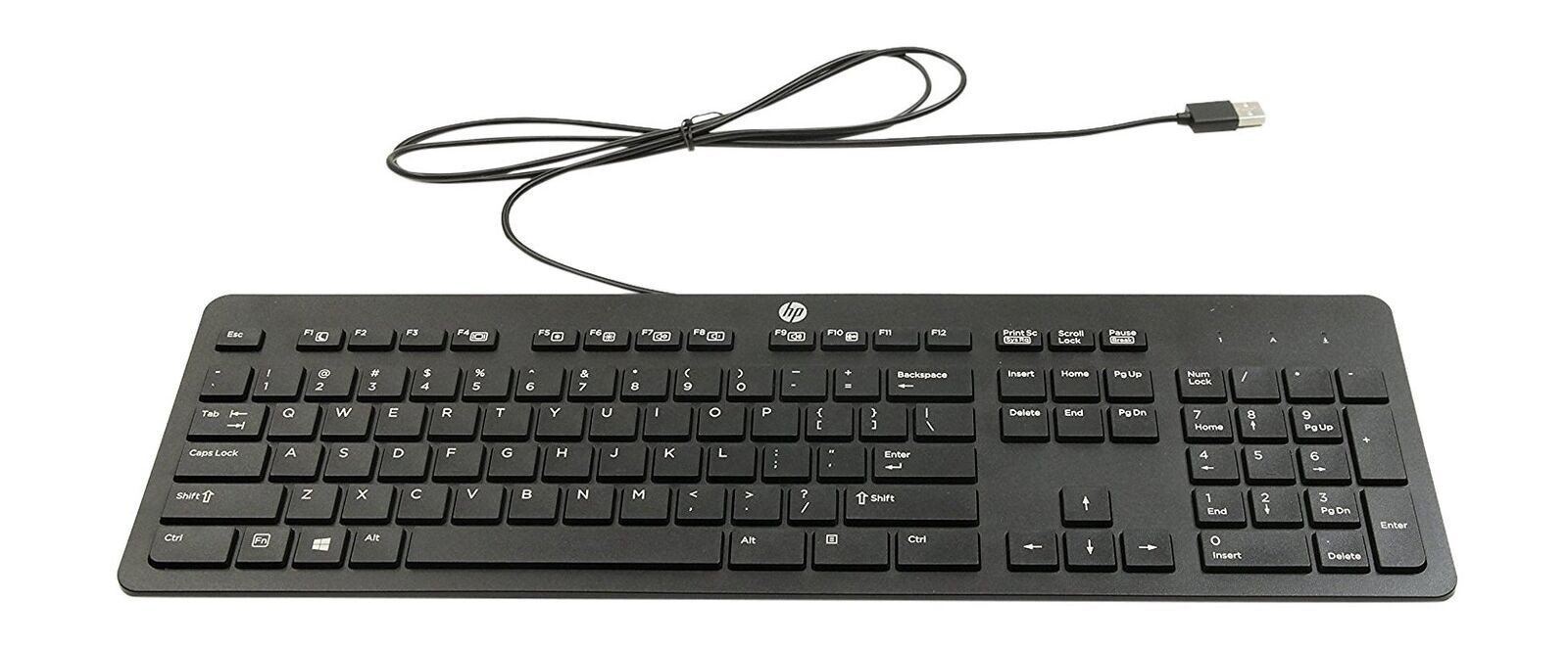 HP USB Wired Keyboard Genuine open box KU1469  SK2120, 803181-001