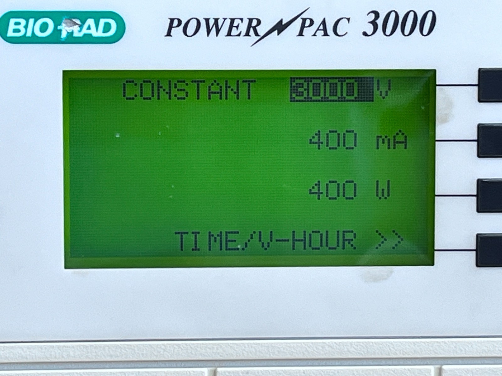 Bio-Rad PowerPac 3000 Electrophoresis Power Supply