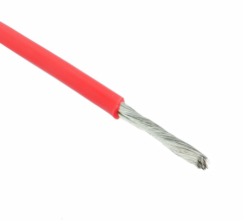 2m Red 16AWG Silicone 252/0.08mm Stranded Wire Cable