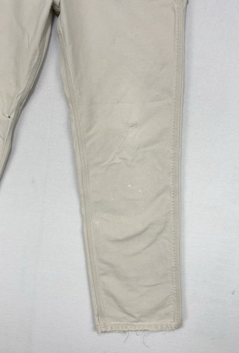 Vtg Y2K Carhartt B11 STN Carpenter Pants Mens 32x32 Distressed Grunge USA Made - Picture 4 of 11