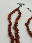 Baroque Red Coral Necklace Large Pieces Luxury Corail BROKEN — photo 7