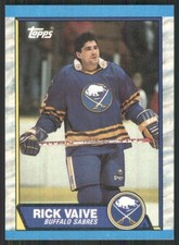 1989-90 Topps #125 Rick Vaive Buffalo Sabres 15232