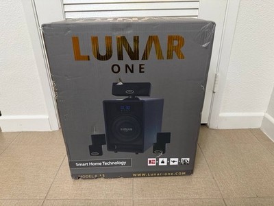Lunar One L1 Smart Home Theater 3.1, 2000W Amp, Sub, Bluetooth, New Open Box