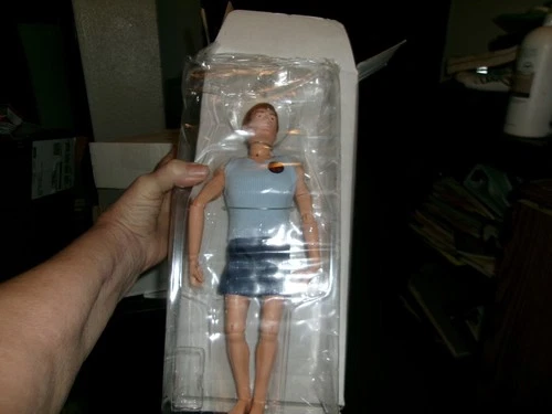 GI Joe Collector Club 12"Brown hair Joe in Blue outfit  -Mint