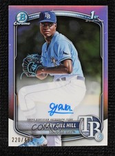 2025 Bowman Chrome Prospect Refractor 220/499 Gary Gill Hill #CPA-GG Auto 8g8