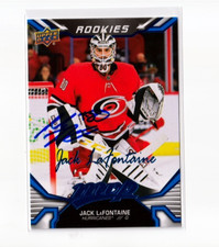 JACK LAFONTAINE autographed SIGNED '22/23 CAROLINA HURRICANES 