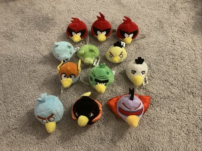 12 - Angry Birds Space Mini Plush Finger Puppets