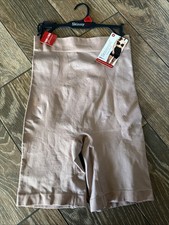 Skinnygirl Smoothers and Shapers Shaping Seamless Slip Shorts Size M Red SB 