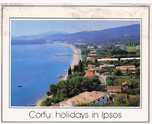 2 Autocollants Voiture "Corfou" Grèce 11 Cm - Contour Kerkyra Pour Vitre Ou Carrosserie