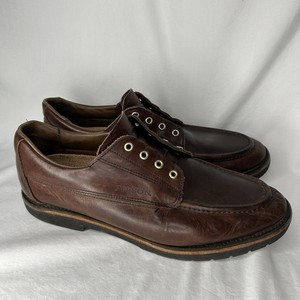Vintage Filson Brown Leather Lug Sole Oxfords Mens Size 9.0 D Stock 907 Filson Shoes | eBay main image 4