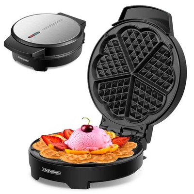 Waffeleisen 1000 Watt Wafflemaker Elektrogrill Herzwaffeln Waffelautomat