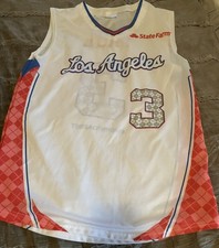 CHRIS PAUL Los Angeles CLIPPERS Basketball SGA Youth XL White Jersey NBA