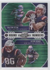 2020 Contenders Optic Green Pulsar Prizm /27 Dalton Keene Devin Asiasi 0tx6
