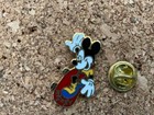 G5(17) Pin 'S Disney Character Movie Cinema Bd Comic Mickey Mouse #3 Skateboard