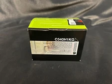 Lexmark C540H1KG Black High Yield Toner Cartridge Genuine OEM NIB
