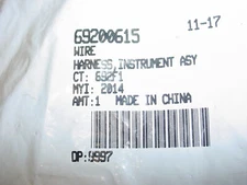 Harley Davidson 14-17 Dyna Low Rider Speedometer Tachometer Wire Harness 14822 