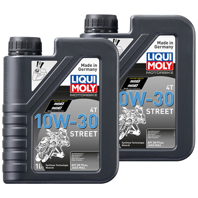 LIQUI MOLY Motoröl High Perfomance Hochleistungs Motorenöl 2x 1 Liter 10W-30