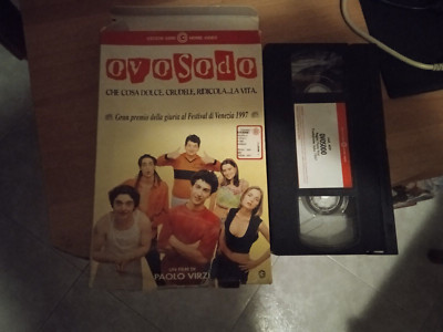 Ovosodo VHS Karton Claudia Pandolfi Nicoletta Braschi Cecchi Gori