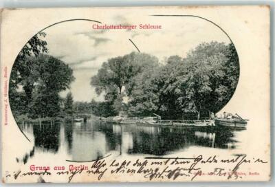 39446620 - 1000 Charlottenburg Charlottenburger Schleuse 1902