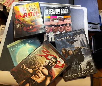 5 MOVIES: Reservoir Dogs 2-Disc Set + UNDERWORLD + HILLS EYES + 300 + VANHELSING