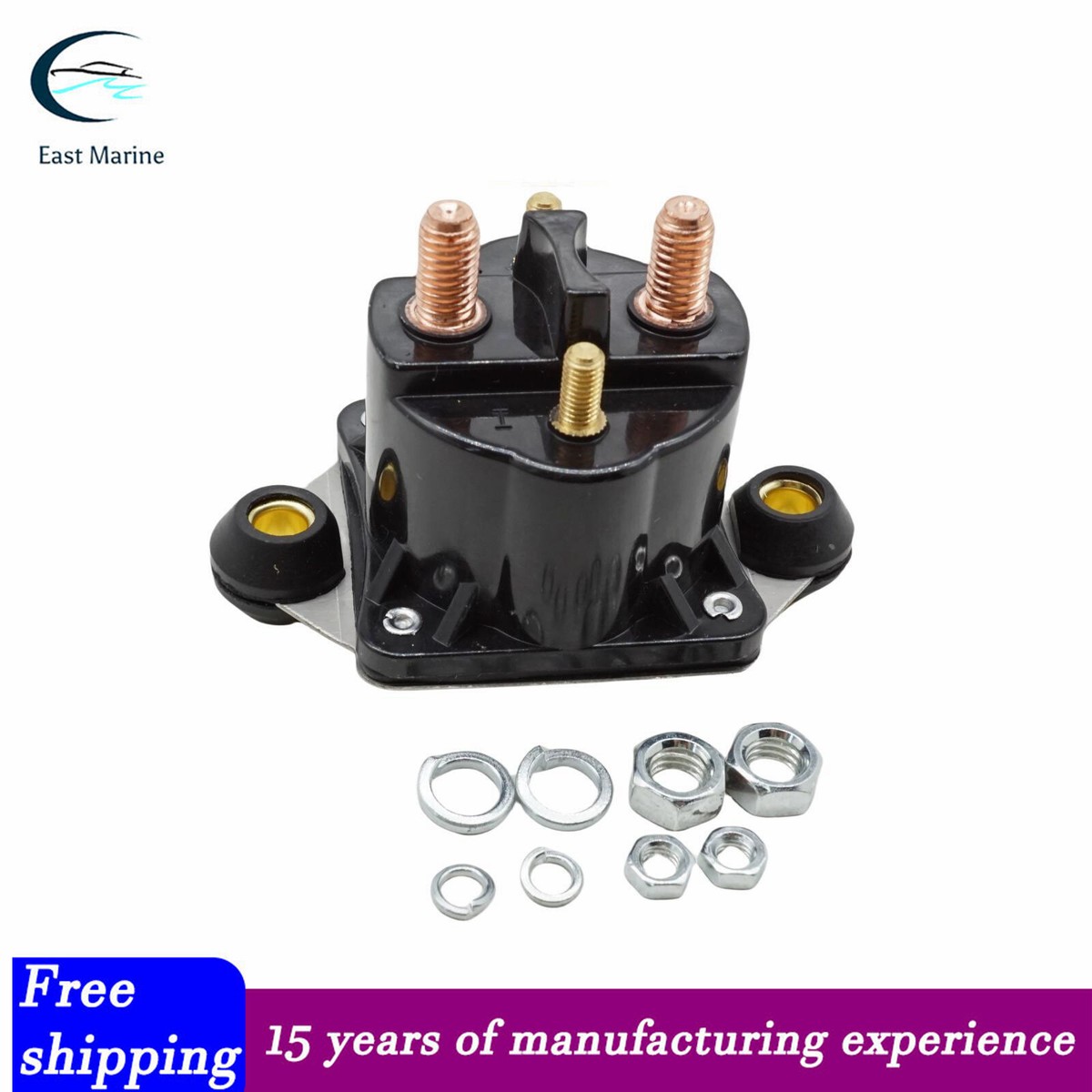 MaySpare 12V Power Trim Solenoid Switch For Mercury Mariner Outboard Motors 35-275 HP 89-846070