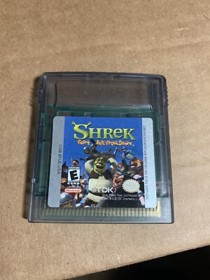 SHREK: Fairy Tale Freak Down - GAME BOY COLOR, 2001 - WARRANTY - AUS STOCK