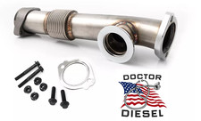 Upgraded Hd Bellowed Passenger Side Up Pipe For 2004-2007 Ford 6.0l Powerstroke