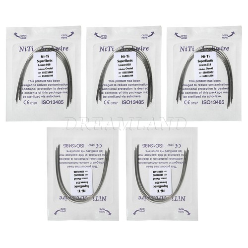 Sale Ortho NITI Arch Wire/Stainless/NITI Rectangular Arch Wire Full Sizes - Afbeelding 80 van 176