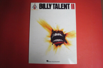 Billy Talent - Billy Talent 2 . Songbook Notenbuch. Vocal Guitar