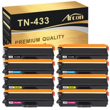Toner Cartridge for Brother TN433 TN433BK HL-L8260cdw L8360cdw MFC-L8610cdw lot
