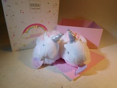 ++ GE729 Doudou et Compagnie Baby Schuhe Einhorn Unicorn  NEUzustand