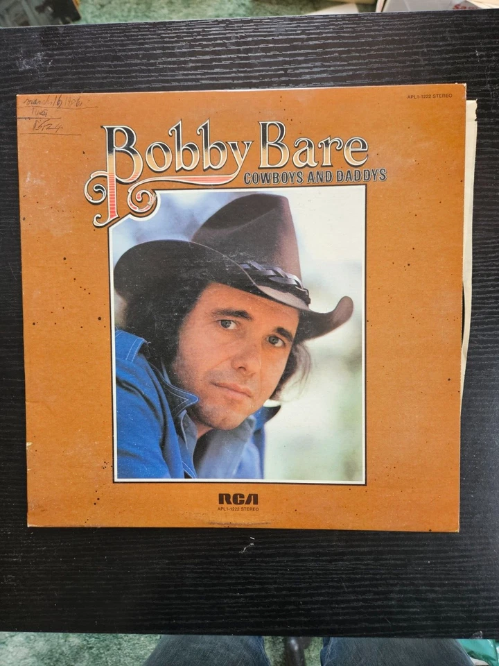 BOBBY BARE - Cowboys And Daddys LP Vinyl Record - Image 2 of 4