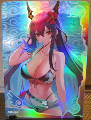 Chen / Ch'en Arknights SSR Holo Card Rare Goddess Story CCG NM Waifu Anime Game