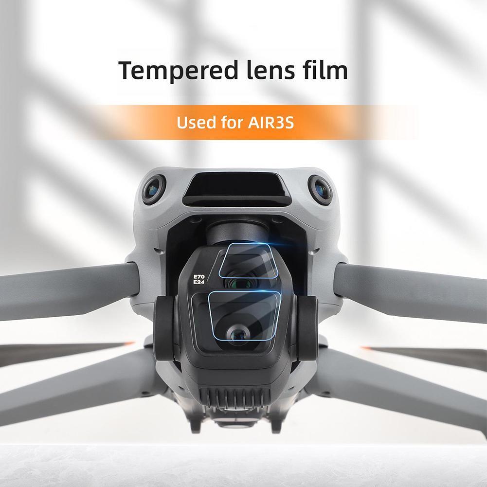 Tempered Glass Film Lens Protector for Air 3s Lens Clear*~Ç