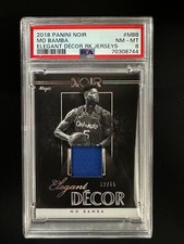 2018 Panini Noir #MBB Mo Bamba - Elegant Decor RC Jerseys /65 - PSA 8