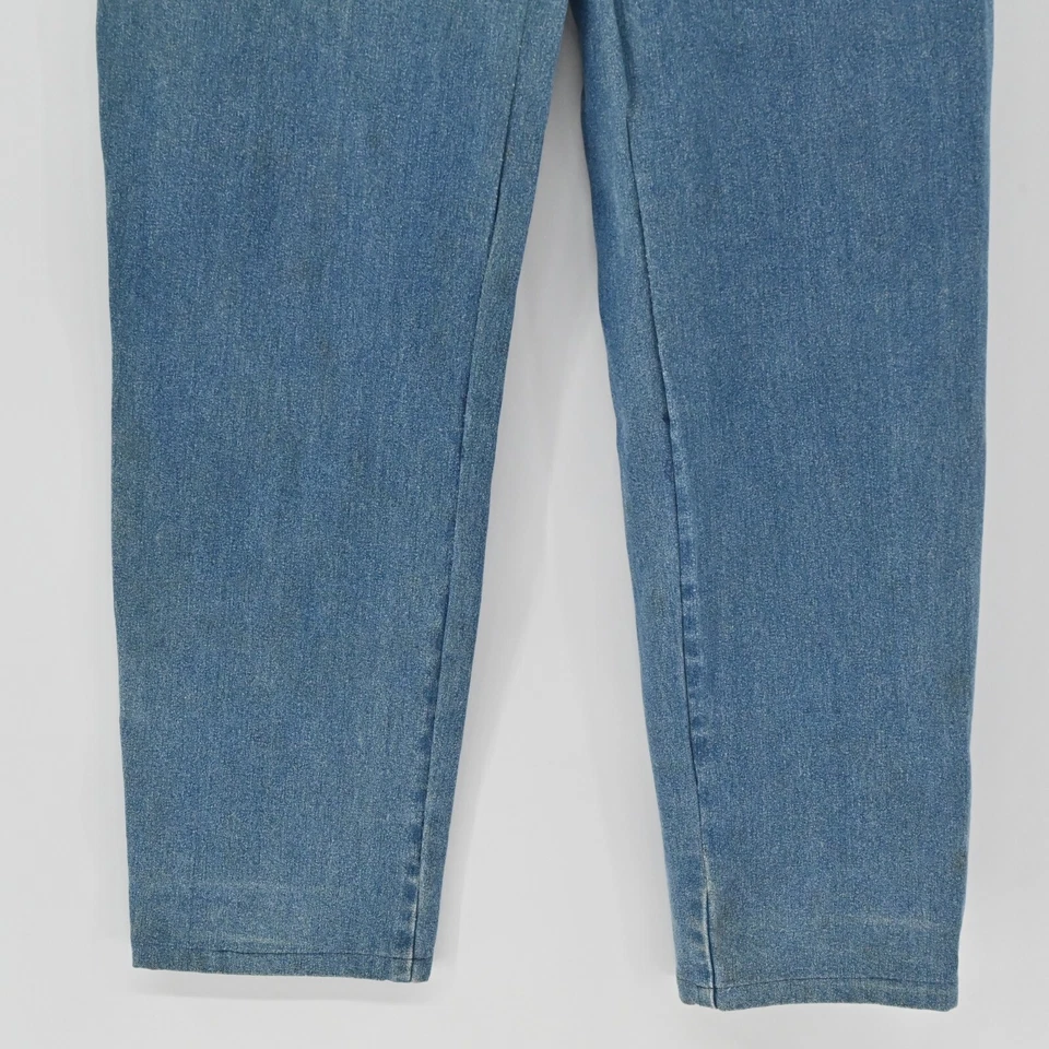 Jeans ESCADA Feminino Tamanho 40 Perna Reta Azul Jeans Cintura Alta Ajuste Clássico - Imagem 3 de 4