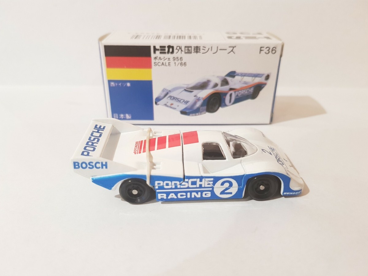 Tomica F36 - PORSCHE 956 [WHITE] VHTF ABSOLUTELY MINT MADE
