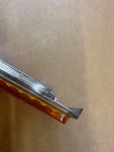 Obiettivo indicatore Ford Escort mk1, con surround cromato, parti originali Ford. - Foto 9 di 9