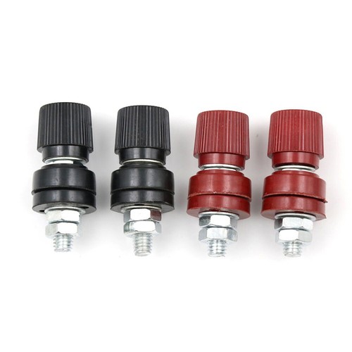 4 Stück Stecker Schraube Typ Isolierte Klemme Stromanschluss für Batteriebetrieb - Bild 2 von 8
