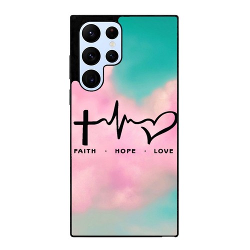 cute Love Faith Hope Anti scratch Cover For Samsung S7 S8 S9 S10 S20 Plus Lite - Picture 4 of 25