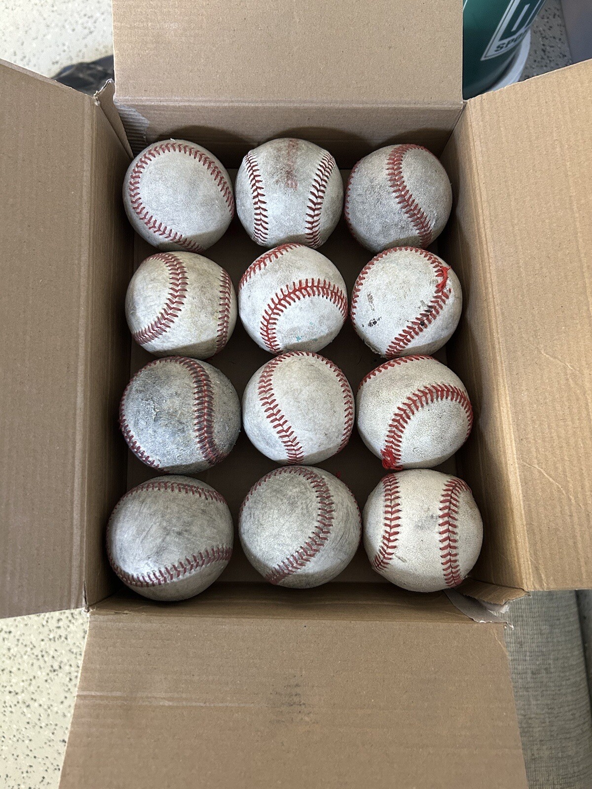 12 (1 DOZEN) Used Practice Baseballs Great Condition *Quantity* eBay