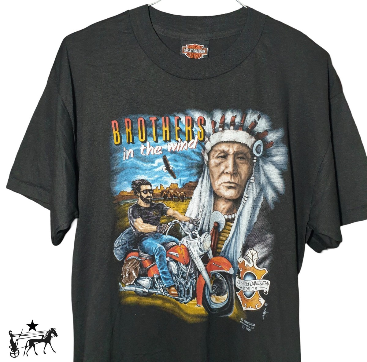90s Harley Davidson ファイヤーエンブレム Tシャツ XL Vintage Harley Flames Tee Size XL – Gimme Danger Inc.