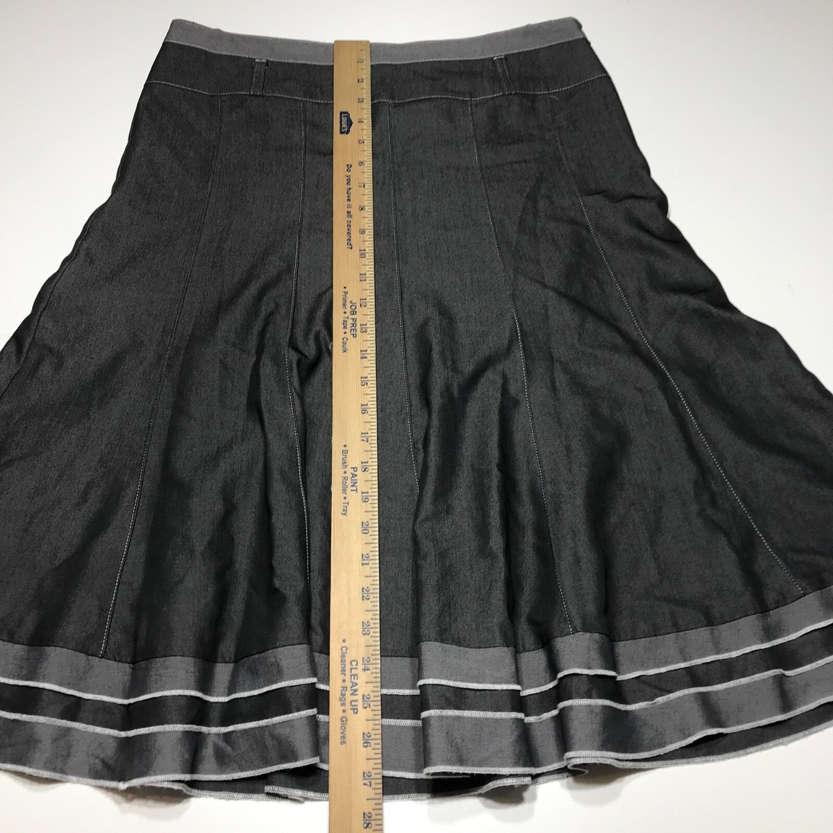 【関税&送料込】Pinko Skirts Grey Women's Denim midi skirt with slit | Grey | Diesel